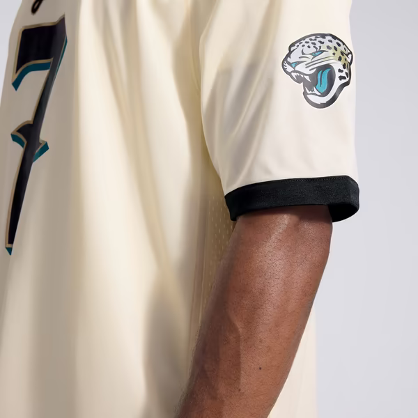 Brian Thomas Jr. Jacksonville Jaguars Nike 2026 Rivalries Collection Game Jersey - Natural