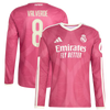 Federico Valverde Real Madrid adidas 2026/27 Third Replica Long Sleeve Jersey - Pink