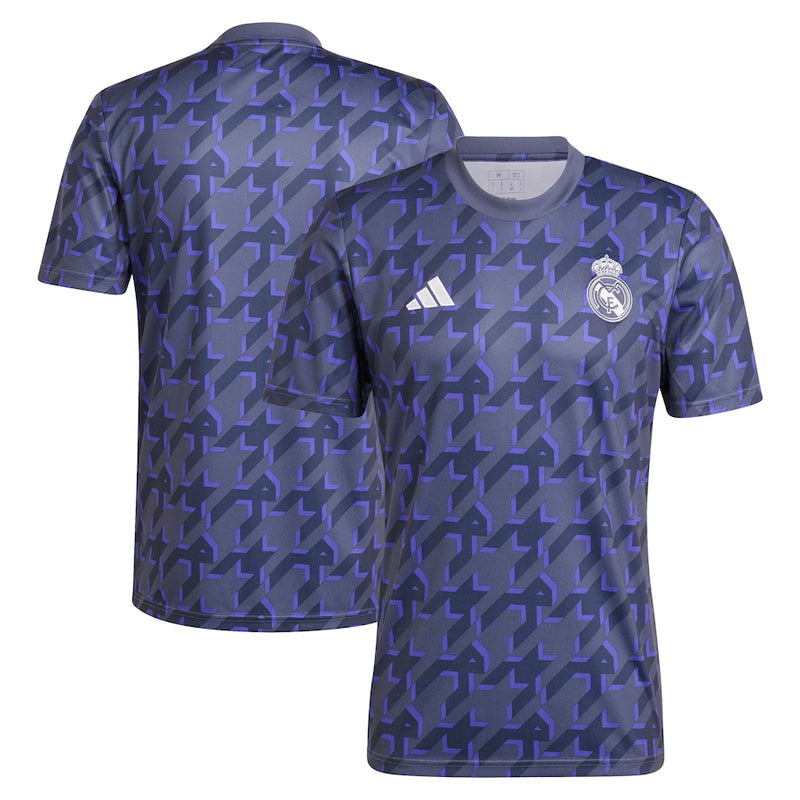 Real Madrid adidas 2023/24 Pre-Match Top - Navy