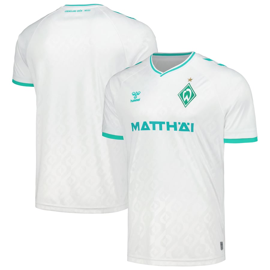 Werder Bremen 2023/24 Away  Jersey - White - Jersey Teams World