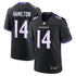 Nike Kyle Hamilton Baltimore Ravens Alternate Game Jersey Purple