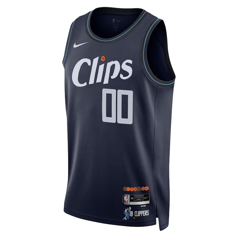 LA Clippers Nike Unisex 2023/24 Custom Swingman Jersey - Navy - City Edition