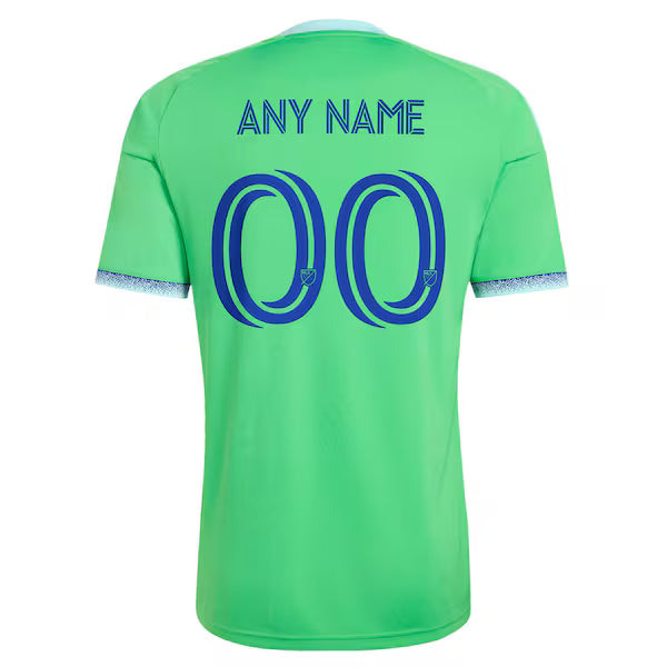 Adidas Seattle Sounders FC 2026 The Evergreen State Kit Replica Custom Jersey Rave Green