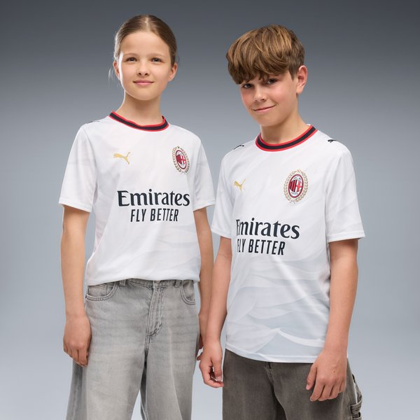 AC Milan Puma Youth 2026/27 Away Replica Jersey - White