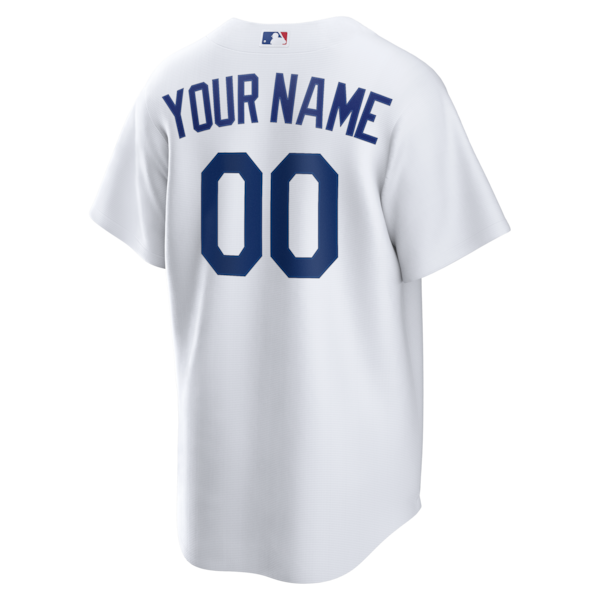 Nike Los Angeles Dodgers Home Replica Custom Jersey White