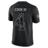 James Cook III Buffalo Bills Nike 2026 Salute to Service Stitched Limited Jersey - Black