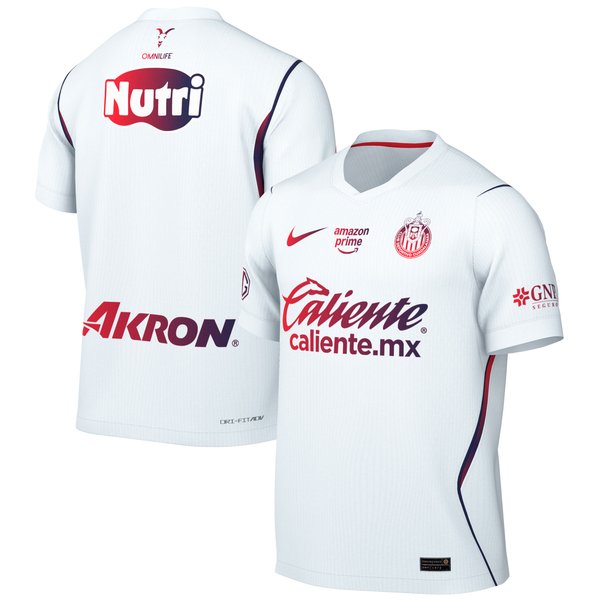 Chivas Nike 2026/27 Away Match Authentic Jersey - White