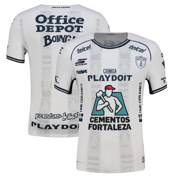 C.F. Pachuca 2026/27 Away Authentic Jersey - White