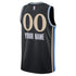 Atlanta Hawks Nike Unisex 2023/24 Custom Swingman Jersey - Black - City Edition - Jersey Teams World