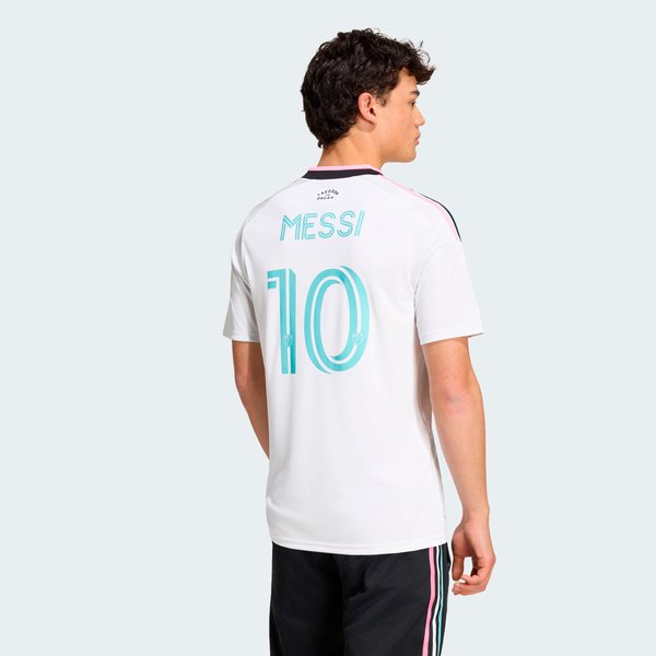 Lionel Messi Inter Miami CF adidas 2026 Third Replica Jersey - White