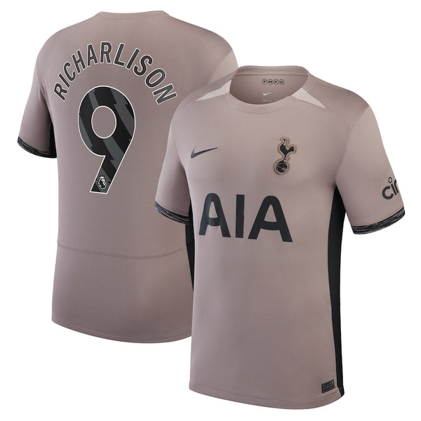 Richarlison Tottenham Hotspur Nike  2023/24 Third Stadium  Player Jersey – Tan
