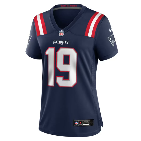 Kobee Minor New England Patriots Nike Women's Team Game Jersey - Navy