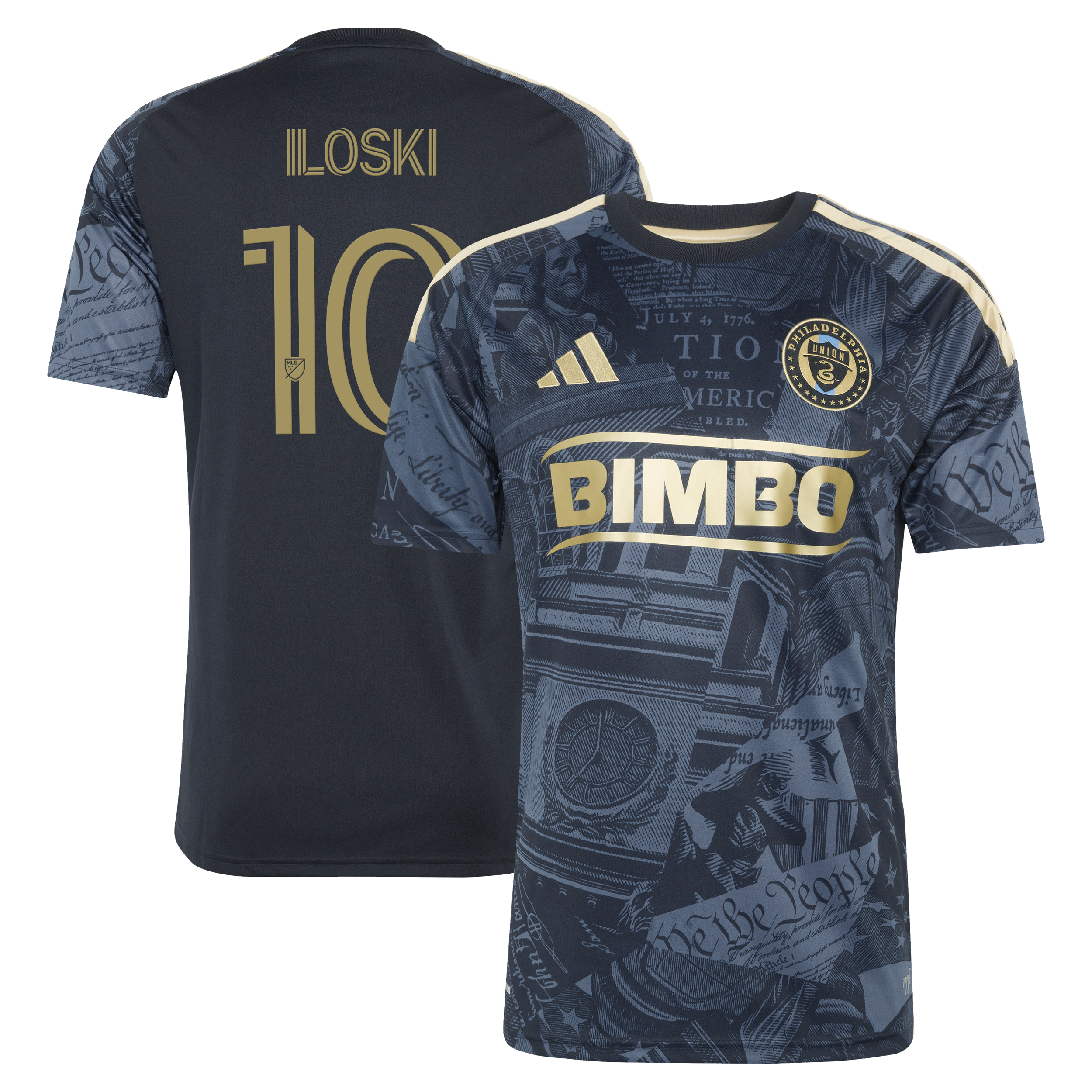 Milan Iloski Philadelphia Union adidas 2026 Archive Replica Jersey - Tan