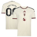 Manchester United adidas 2026/27 Third Replica Custom Jersey - Cream