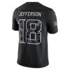 Justin Jefferson Minnesota Vikings Nike 2026 Salute to Service Stitched Limited Jersey - Black