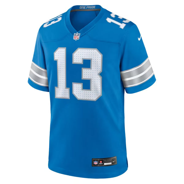 Jackson Meeks Detroit Lions Nike Team Game Jersey - Blue
