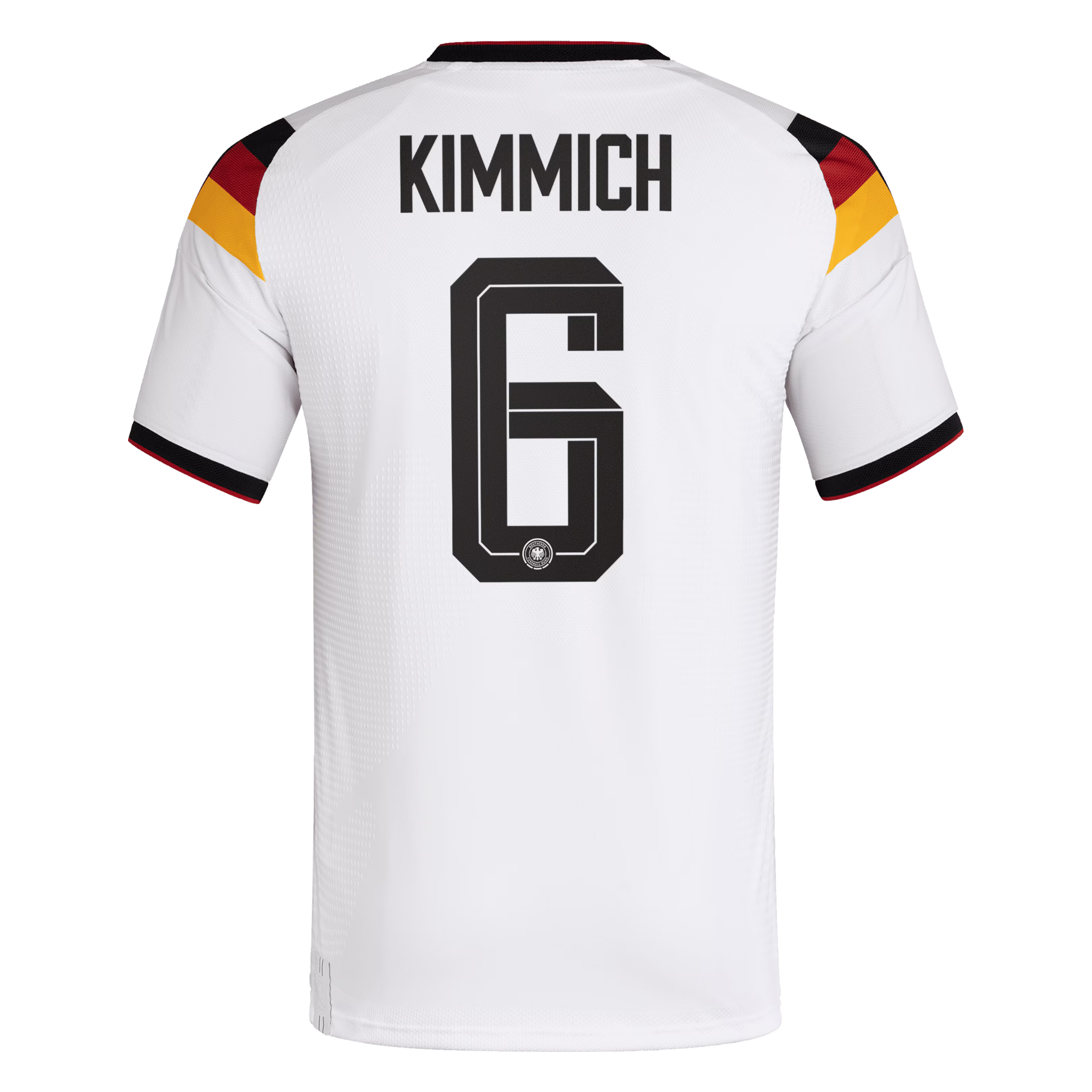 2026 Germany Home Player Jersey #6 - White (Kimmich) - Jersey Teams World
