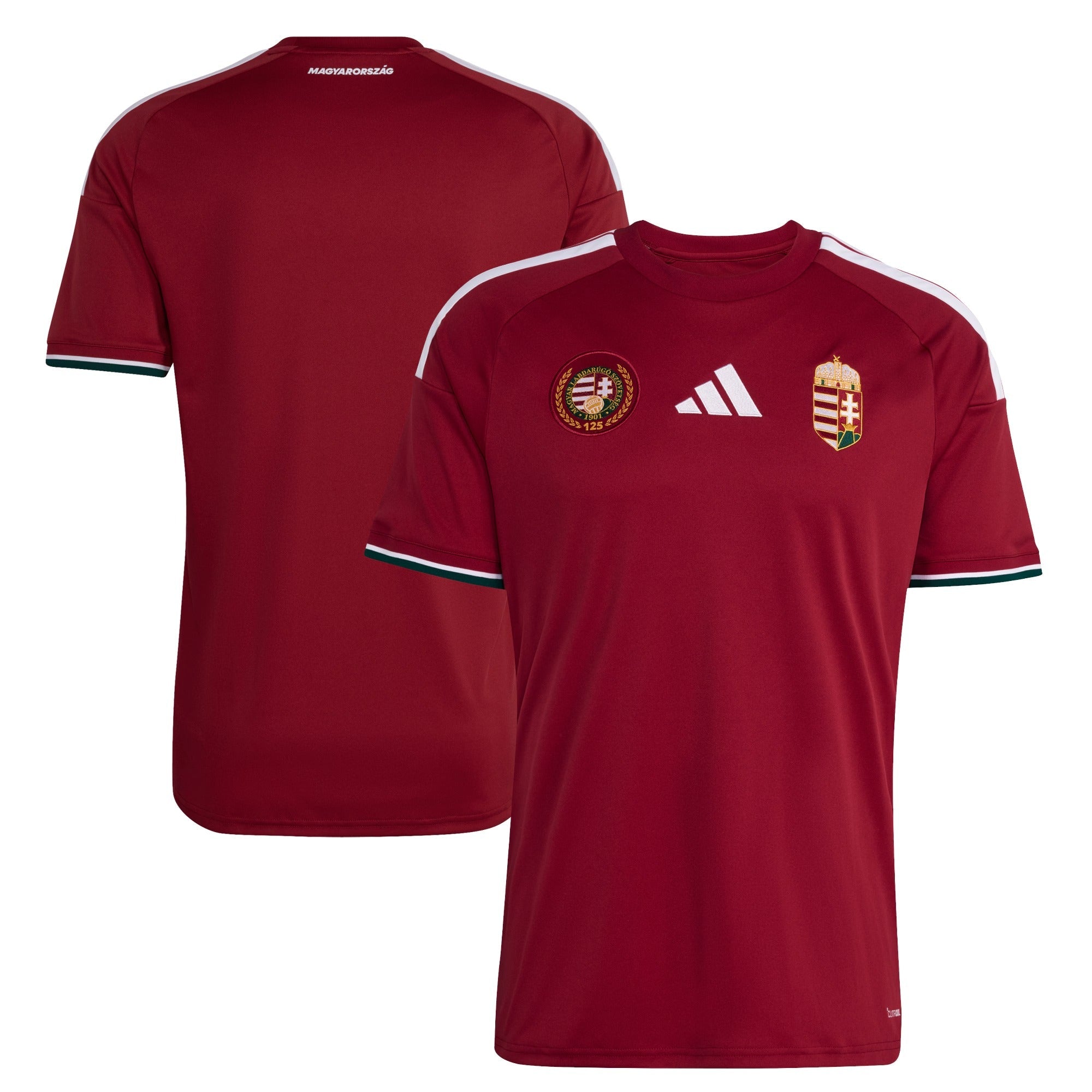 2026 Home Soccer Custom Jersey - Red (Hungary)
