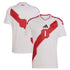 2026 Home Soccer Custom Jersey - White (Peru)