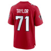 Jawaan Taylor Atlanta Falcons Nike Team Game Jersey - Red