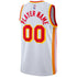 Atlanta Hawks Nike 2020/21 Swingman Custom Jersey - Association Edition - White