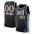 Atlanta Hawks Nike Unisex 2023/24 Custom Swingman Jersey - Black - City Edition - Jersey Teams World