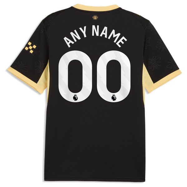 Manchester City Puma 2026/27 Away Replica Custom Jersey - Black