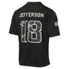 Justin Jefferson Minnesota Vikings Nike Youth 2026 Salute to Service Game Jersey - Black