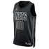 Brooklyn Nets Jordan Brand Unisex 2022/23 Swingman Custom Jersey - Statement Edition - Black