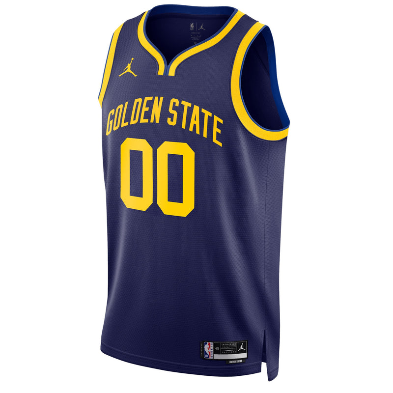 Golden State Warriors Jordan Brand Unisex 2022/23 Swingman Custom Jersey - Statement Edition - Blue