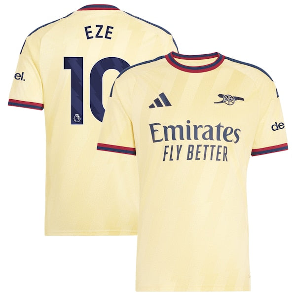 Eberechi Eze Arsenal adidas 2026/27 Third Replica Jersey - Yellow