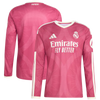 Real Madrid adidas 2026/27 Third Replica Long Sleeve Jersey - Pink