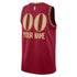 Cleveland Cavaliers Nike Unisex 2023/24 Custom Swingman Jersey - Wine - City Edition - Jersey Teams World