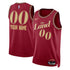 Cleveland Cavaliers Nike Unisex 2023/24 Custom Swingman Jersey - Wine - City Edition - Jersey Teams World