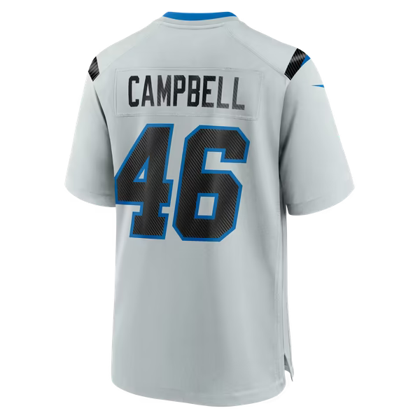 Jack Campbell Detroit Lions Nike 2026 Rivalries Collection Game Jersey - Silver