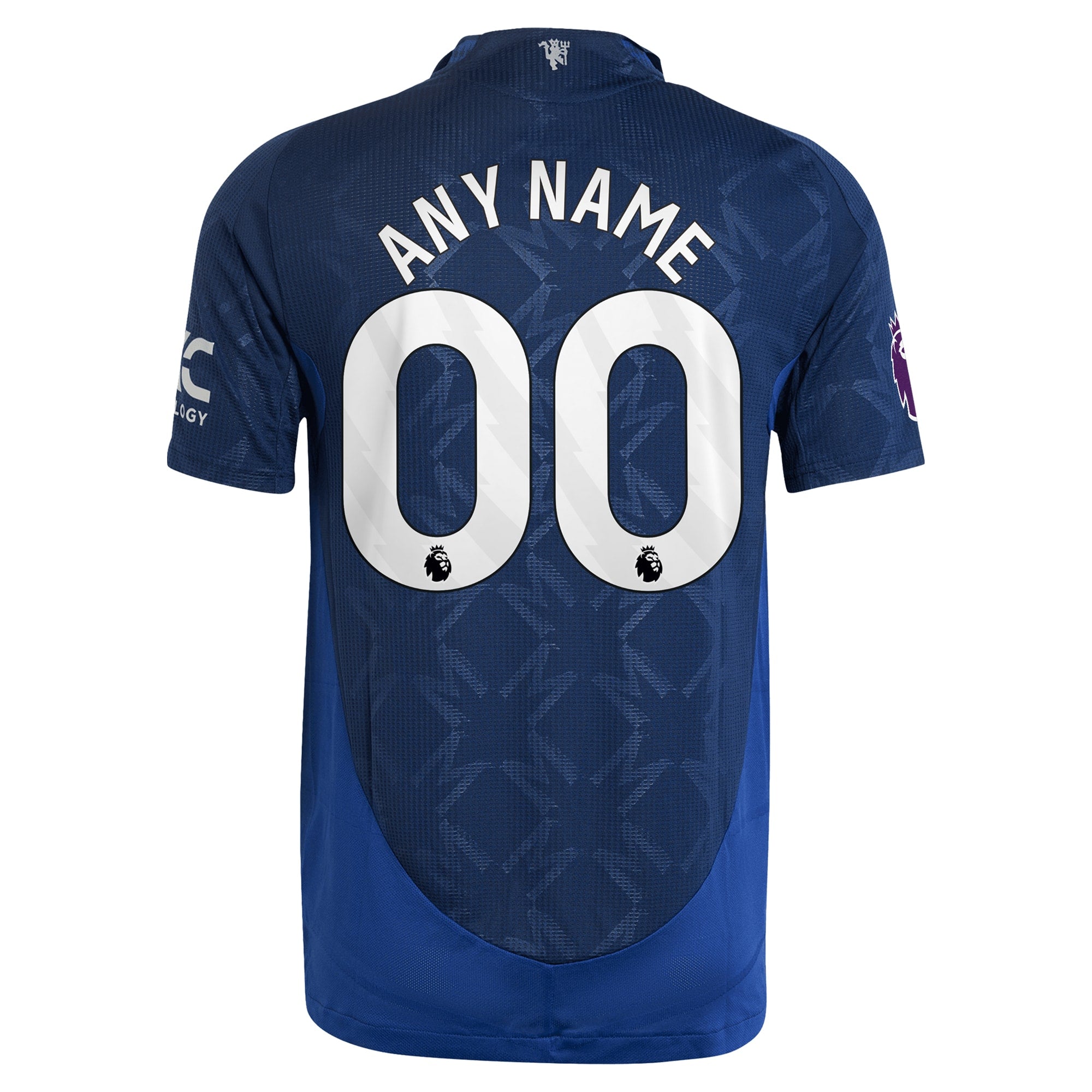 Manchester United adidas 2024/25 Away Customized Jersey - Navy