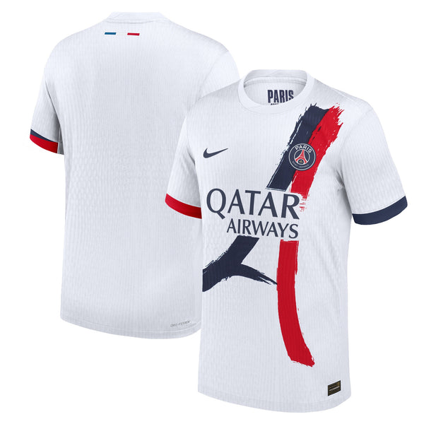 Paris Saint-Germain Nike 2024/25 Away Custom Jersey - White