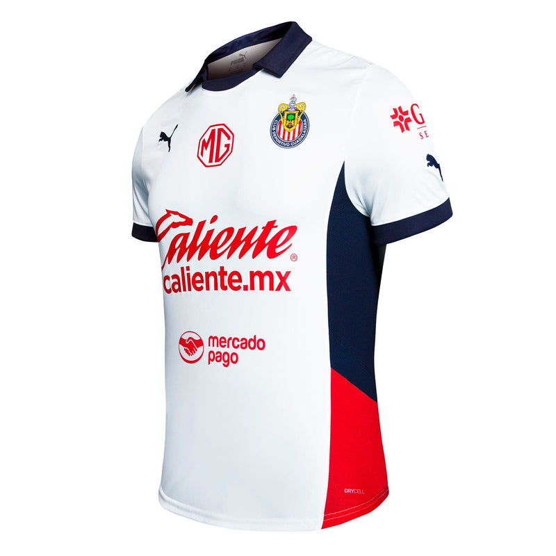 Chivas Puma 2024/25 Away Custom Jersey - White