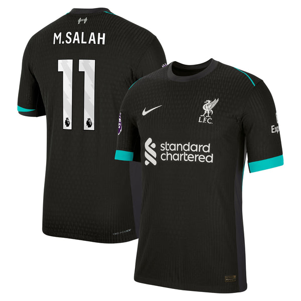 Mohamed Salah Liverpool Nike 2024/25 Away Jersey - Forest Green