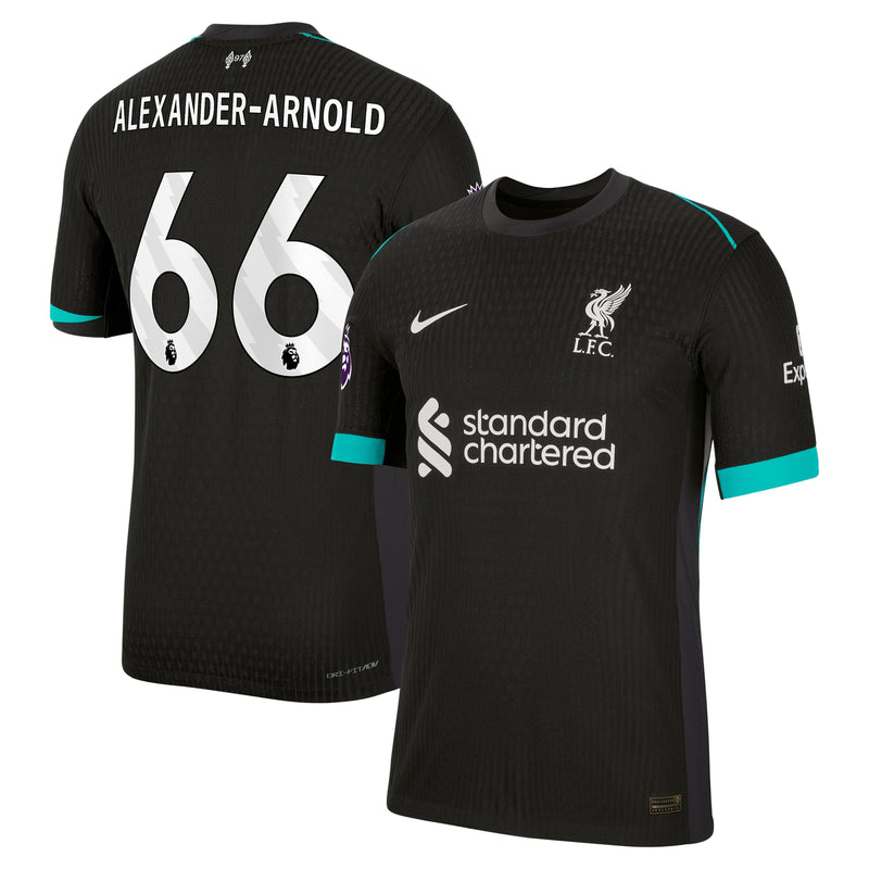 Trent Alexander-Arnold Liverpool Nike 2024/25 Away Jersey - Forest Green