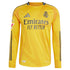 Real Madrid adidas 2024/25 Away Long Sleeve Custom Jersey - Orange