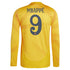 Kylian Mbappé Real Madrid adidas 2024/25 Away Long Sleeve Player Jersey - Orange - Jersey Teams World