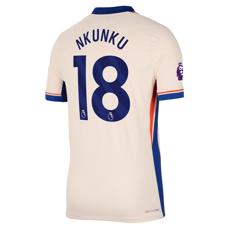 Christopher Nkunku Chelsea Nike 2024/25 Away Player Jersey - Orange