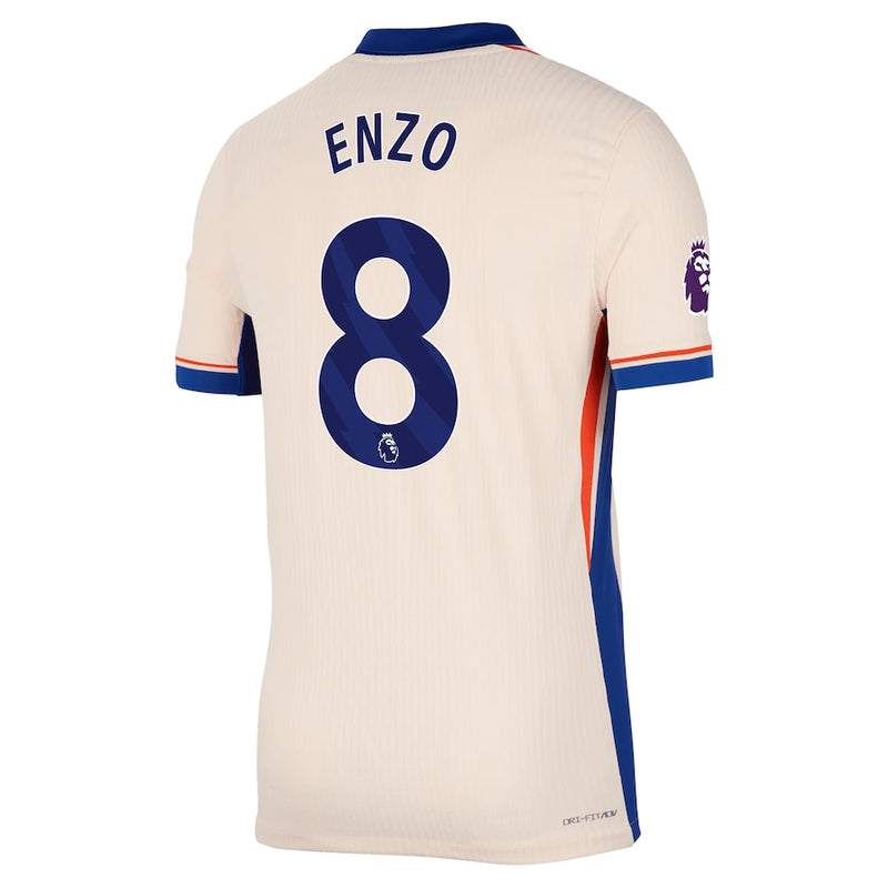 Enzo Fernández Chelsea Nike 2024/25 Away Player Jersey - Orange