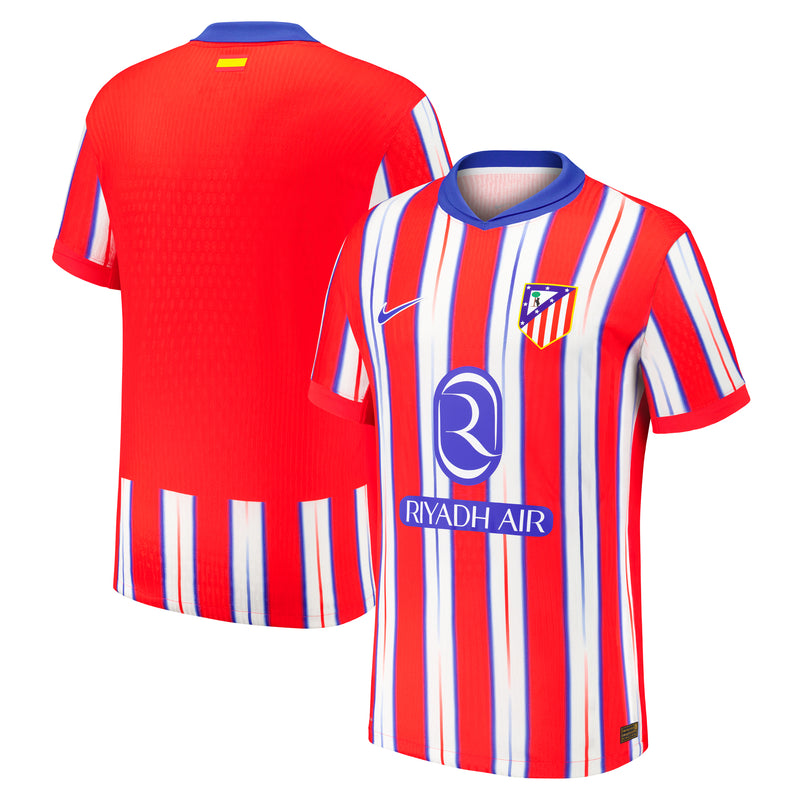 Atletico de Madrid Nike 2024/25 Home Custom Jersey - Red/White