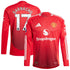 Alejandro Garnacho Manchester United 2024/25 Home Long Sleeve Player Jersey - Red