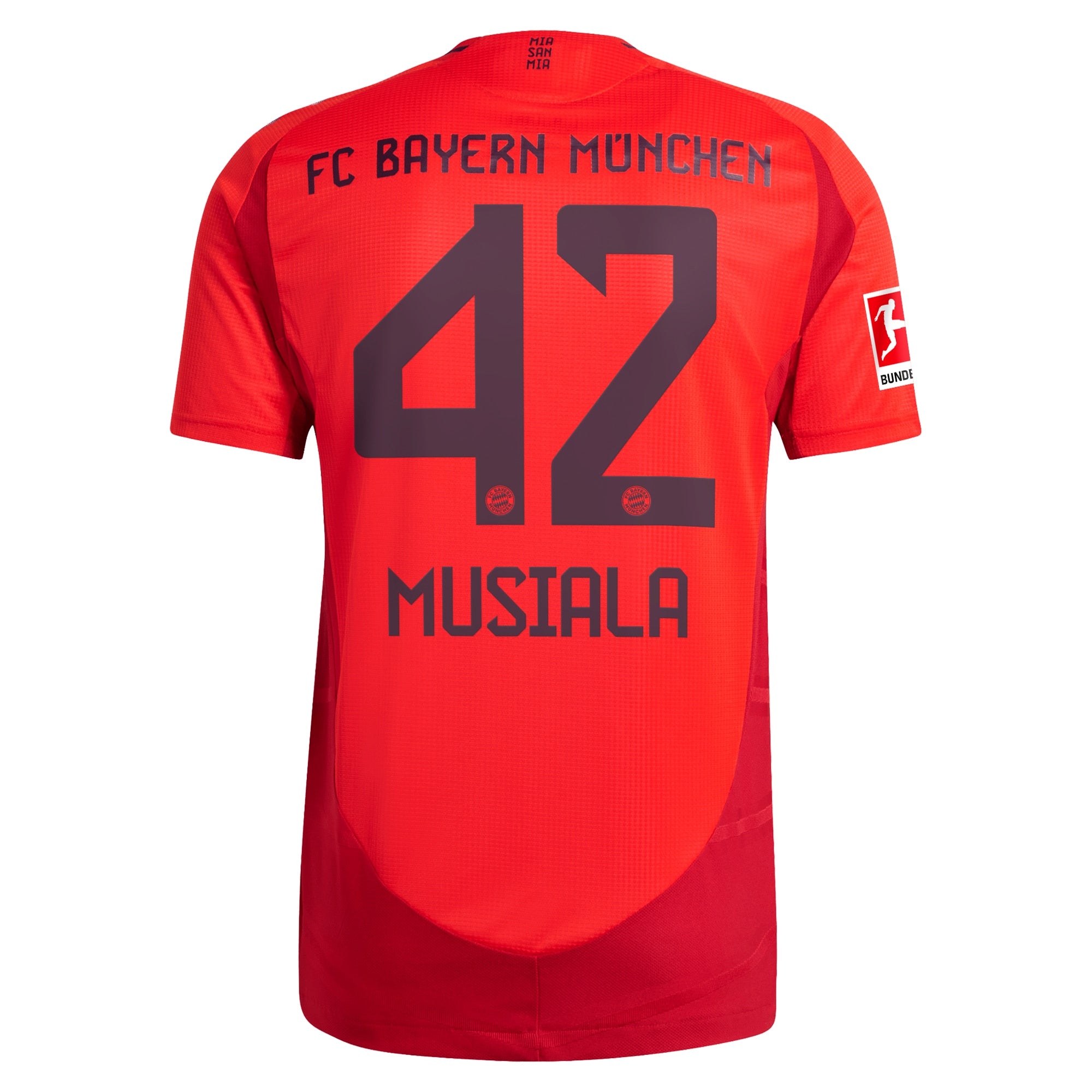 Jamal Musiala Bayern Munich adidas 2024/25 Home Player Jersey - Red