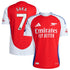 Bukayo Saka Arsenal adidas 2024/25 Home Player Jersey – Red - Jersey Teams World
