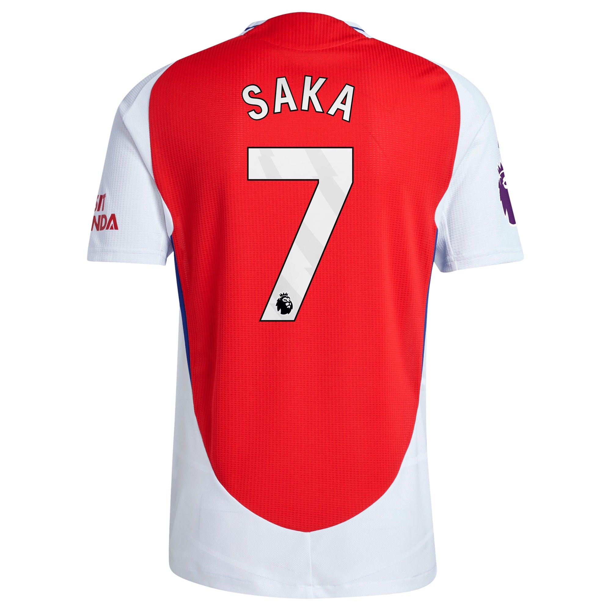 Bukayo Saka Arsenal adidas 2024/25 Home Player Jersey – Red - Jersey Teams World