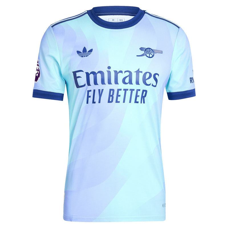 Arsenal adidas 2024/25 Third Customized Jersey - Aqua